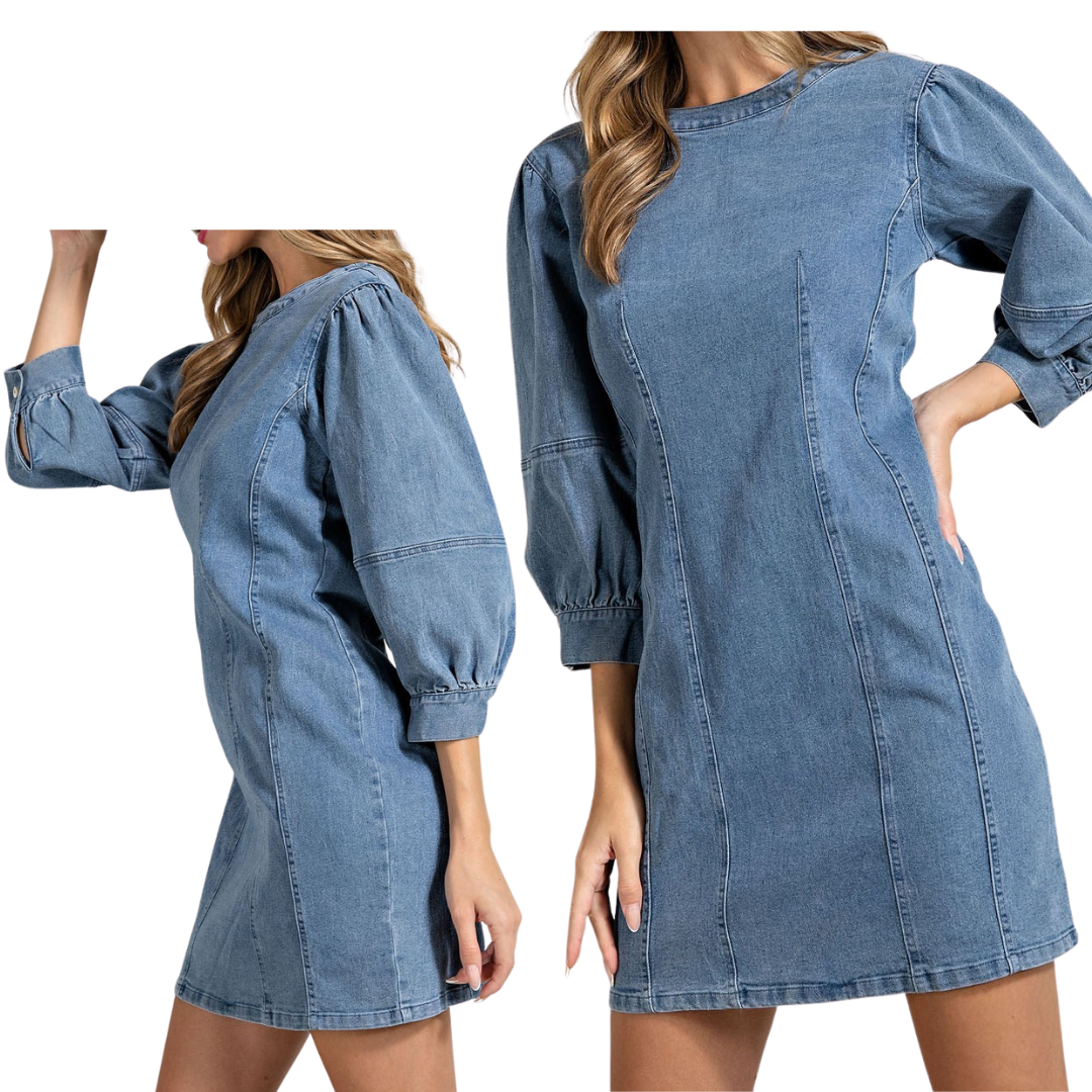 DENIM DRESS