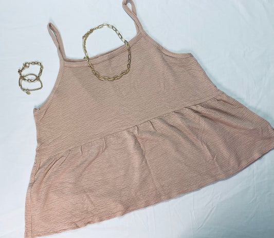 Nude Tank Top